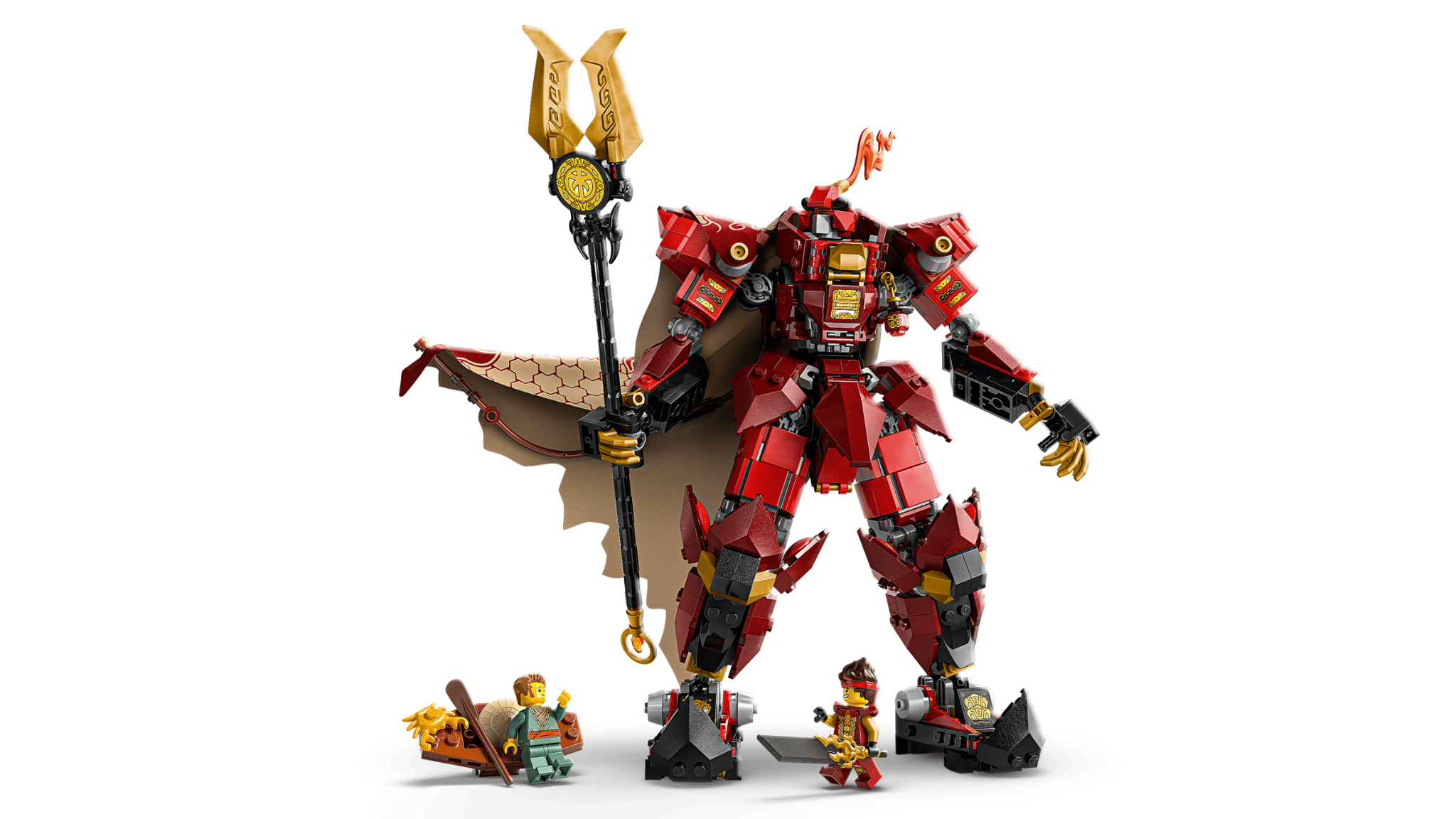  Mô Hình Lego The Fire Knight Mech 