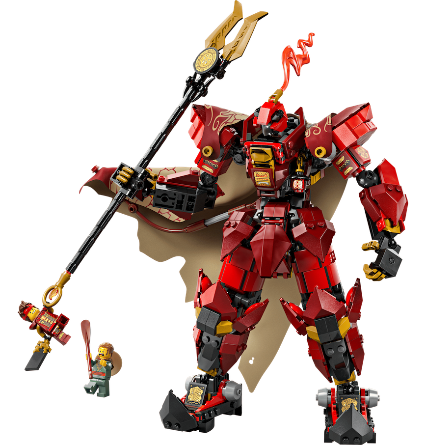  Mô Hình Lego The Fire Knight Mech 