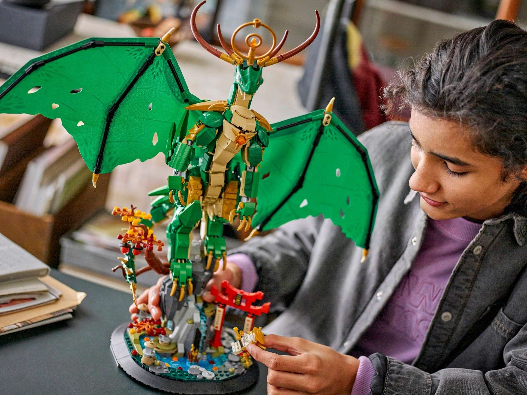  Mô Hình Lego The Guardian Dragon 