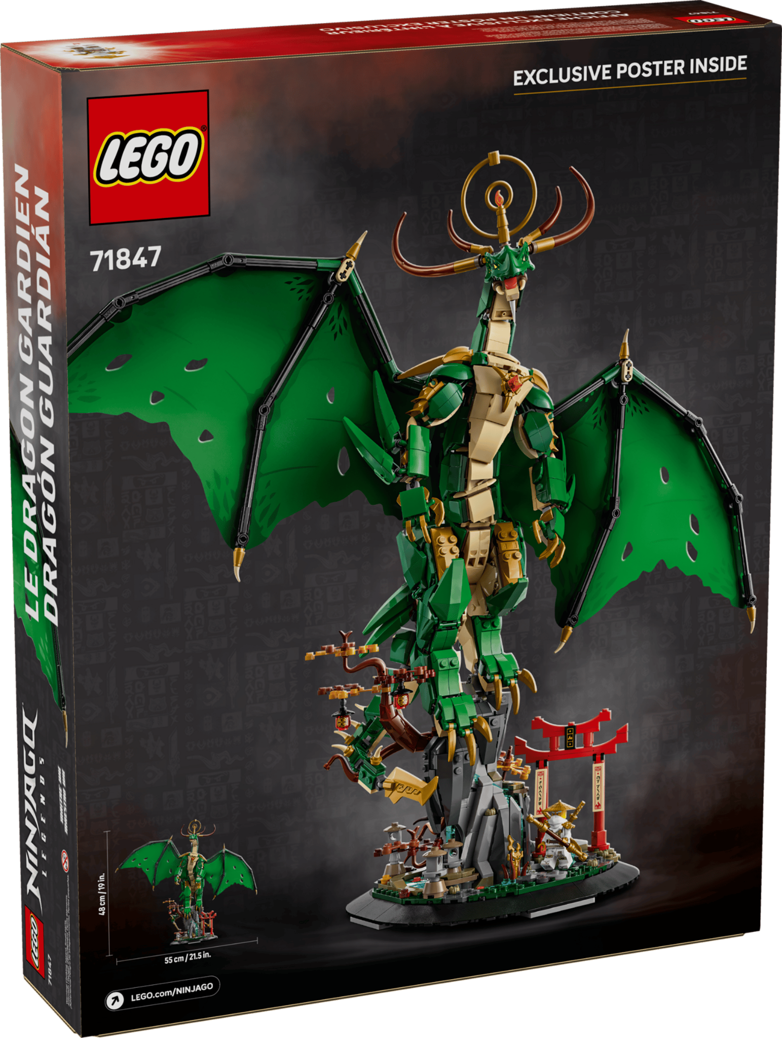  Mô Hình Lego The Guardian Dragon 