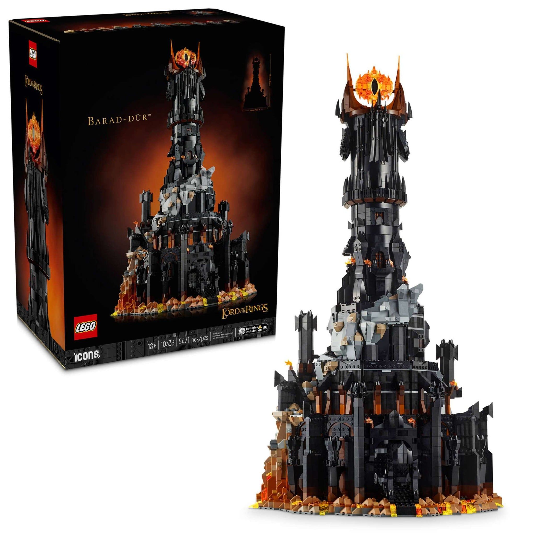  Mô Hình Lego The Lord of the Rings: Barad-dûr™ 