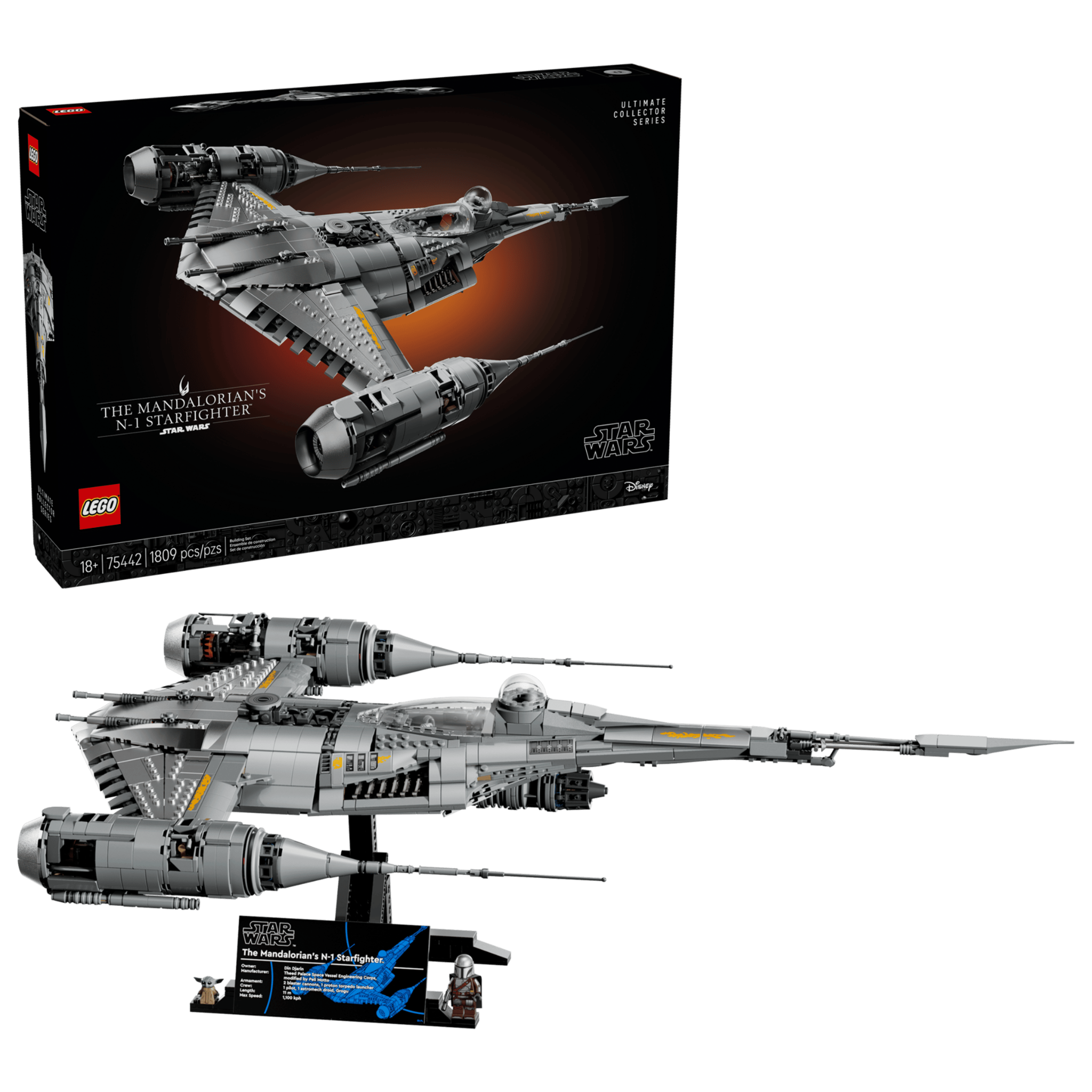  Mô Hình Lego The Mandalorian's N-1 Starfighter™ 