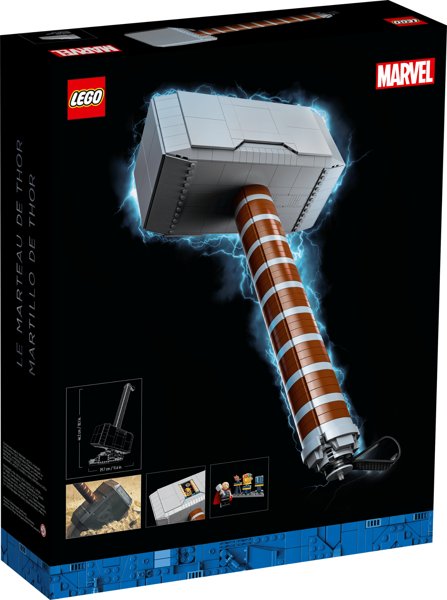  Mô Hình Lego Thor's Hammer 
