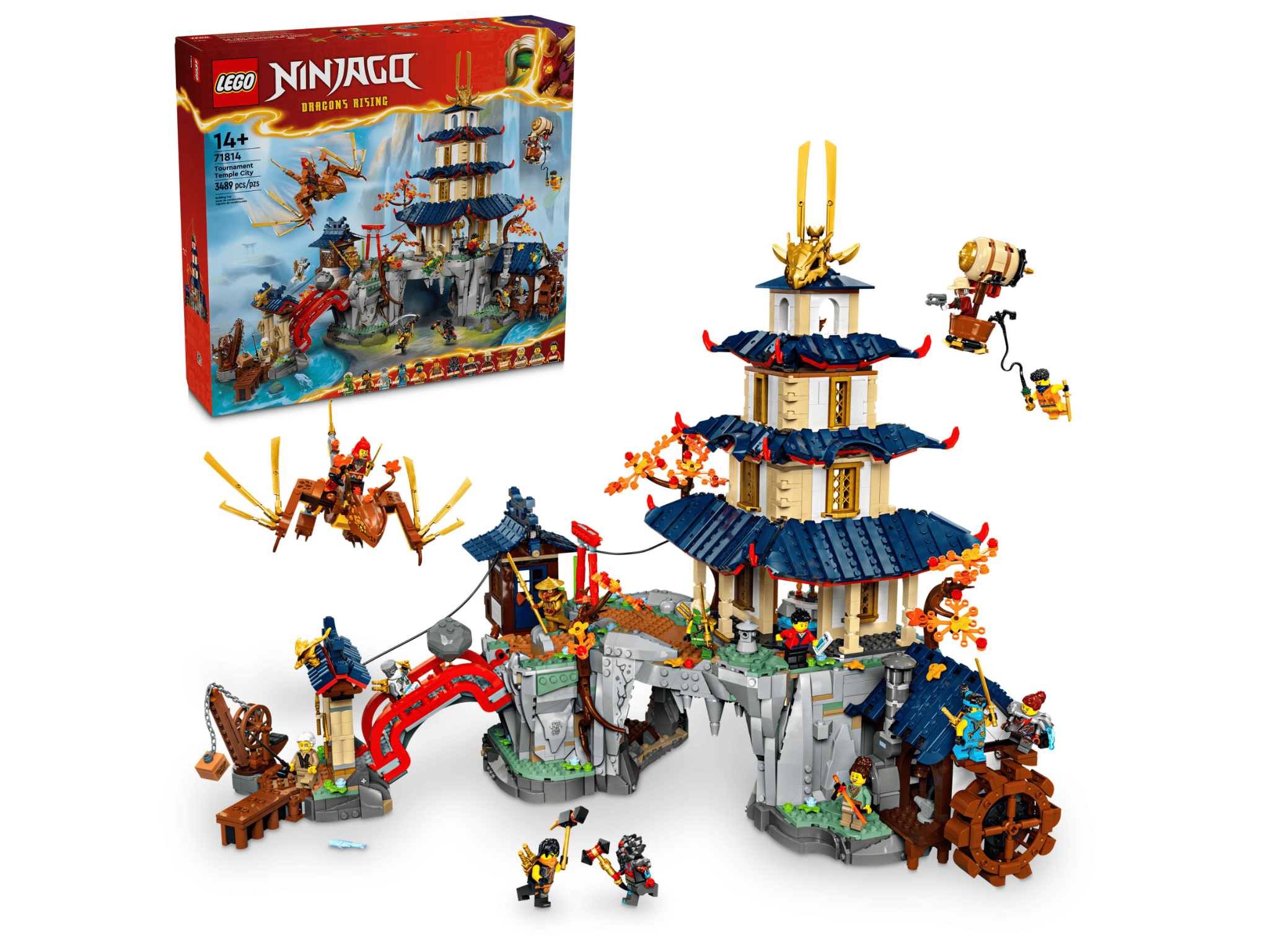  Mô Hình Lego Tournament Temple City 
