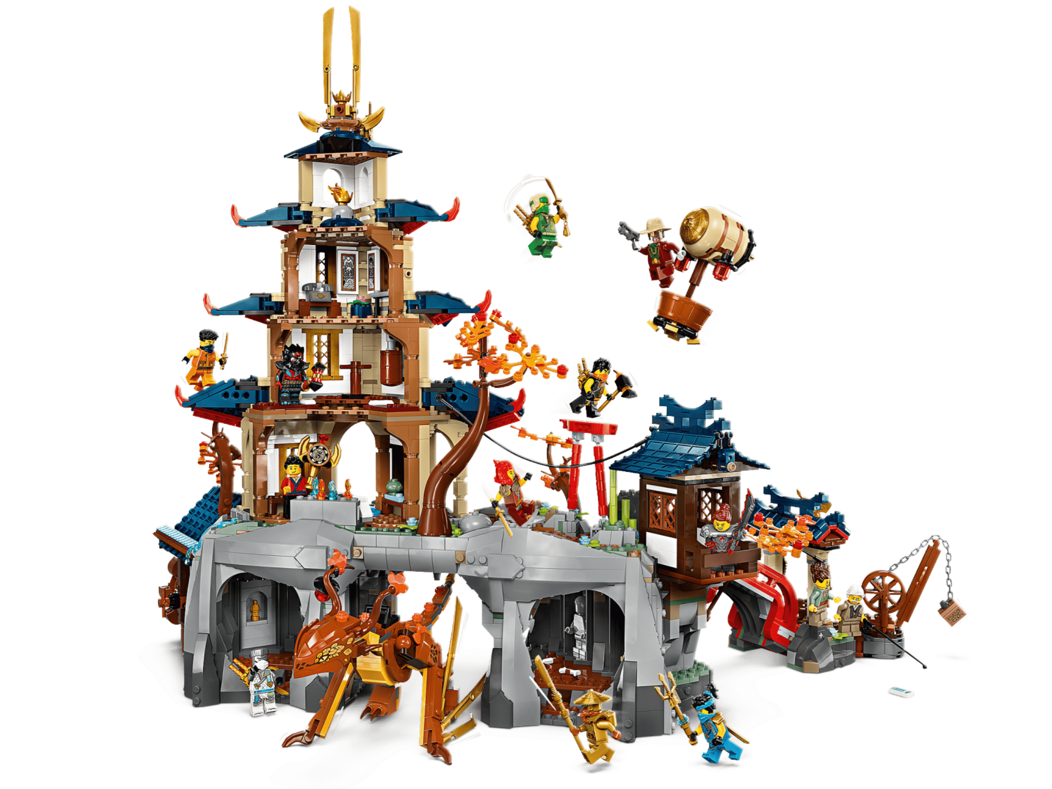  Mô Hình Lego Tournament Temple City 