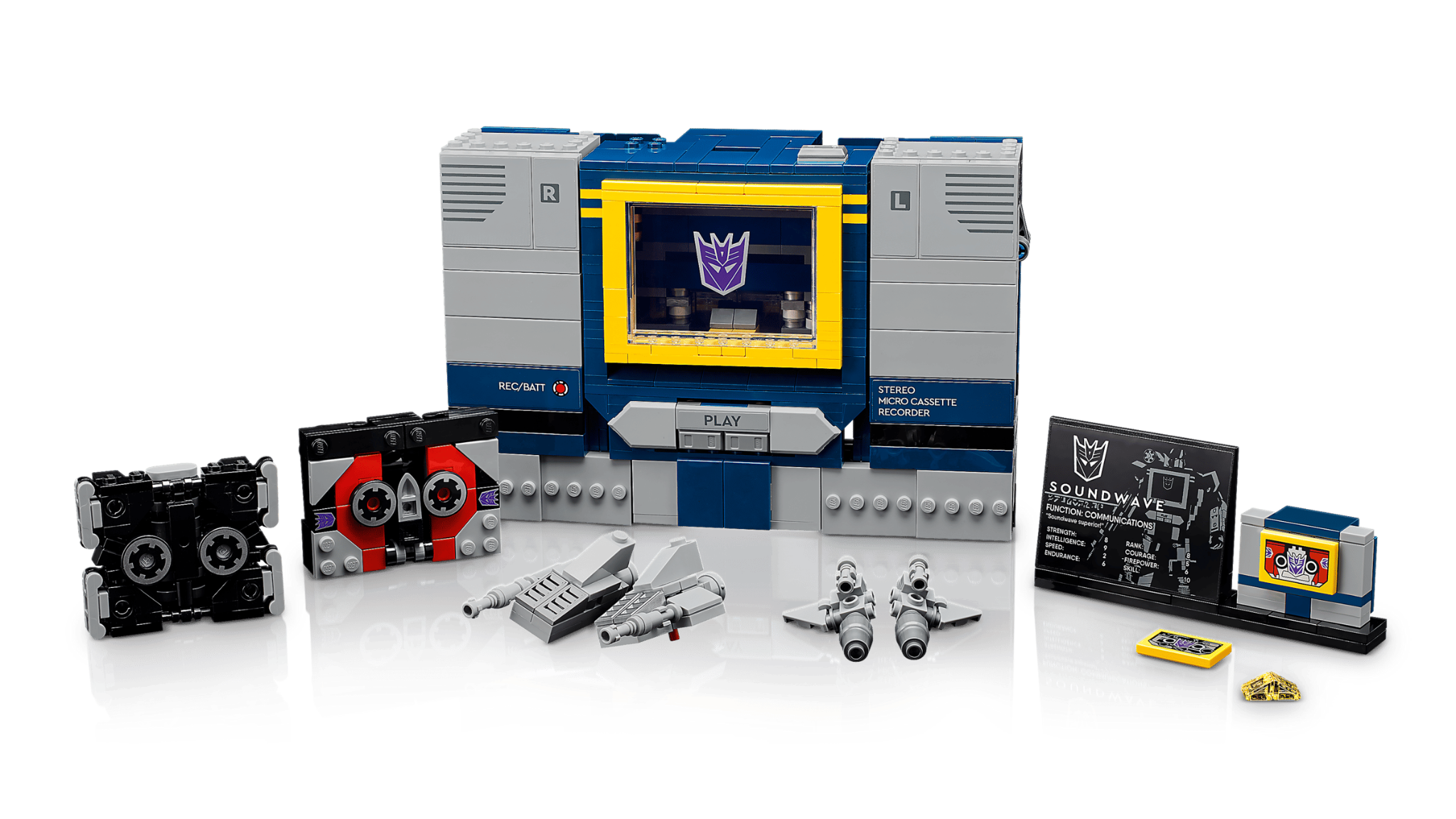  Mô Hình Lego Transformers: Soundwave 