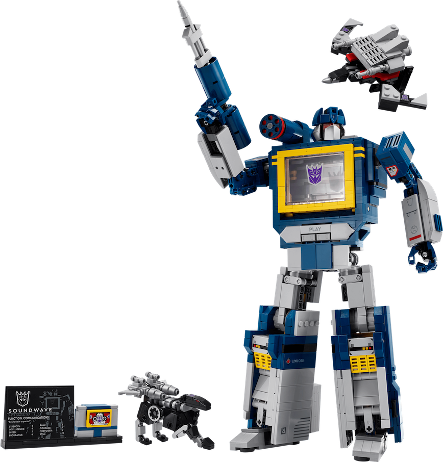 Mô Hình Lego Transformers: Soundwave 