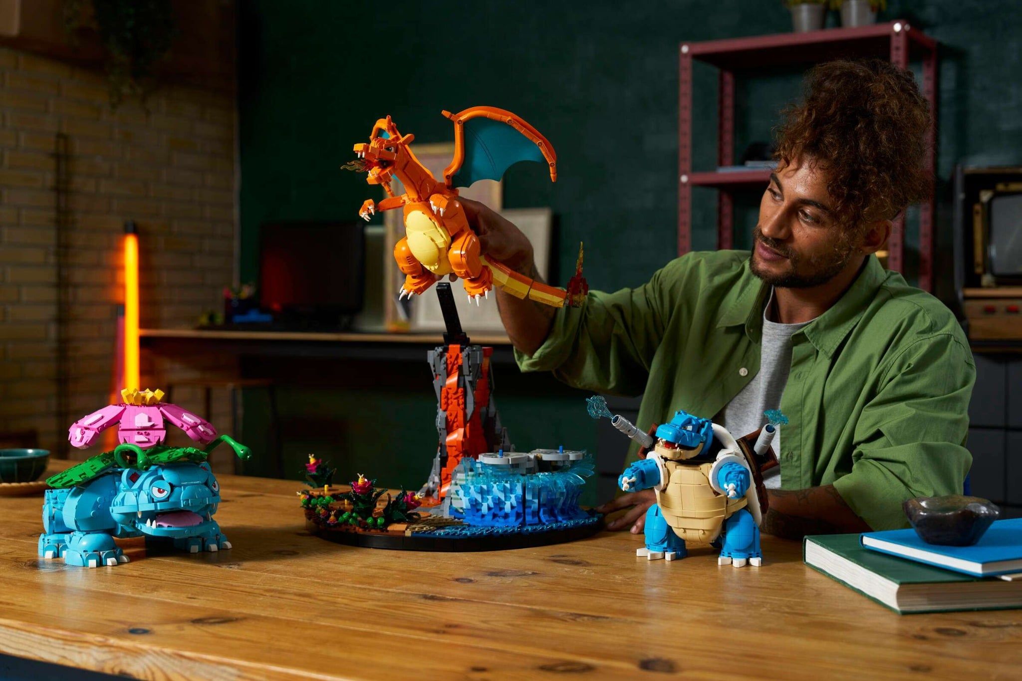  Mô Hình Lego Venusaur, Charizard and Blastoise 