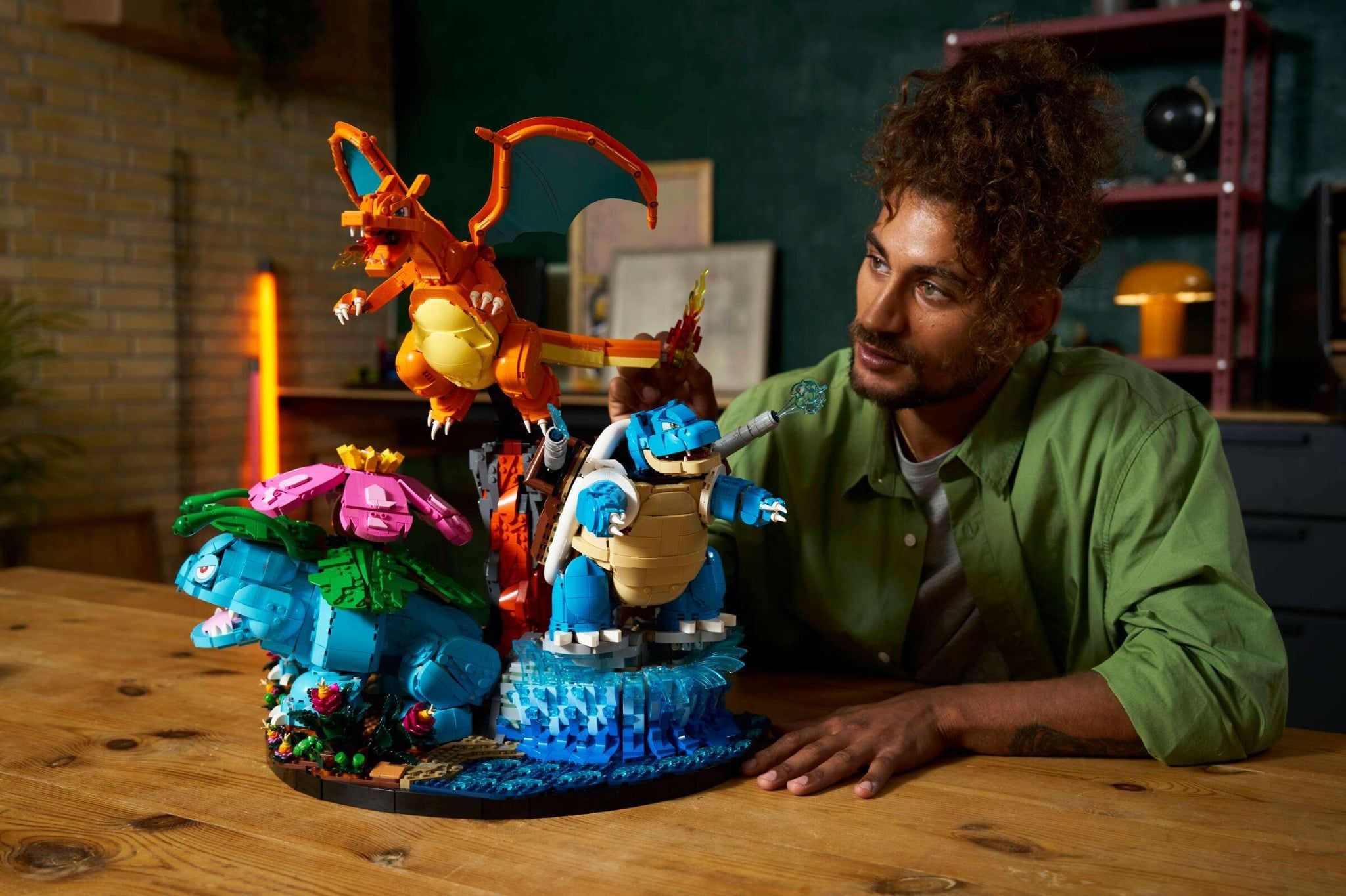  Mô Hình Lego Venusaur, Charizard and Blastoise 