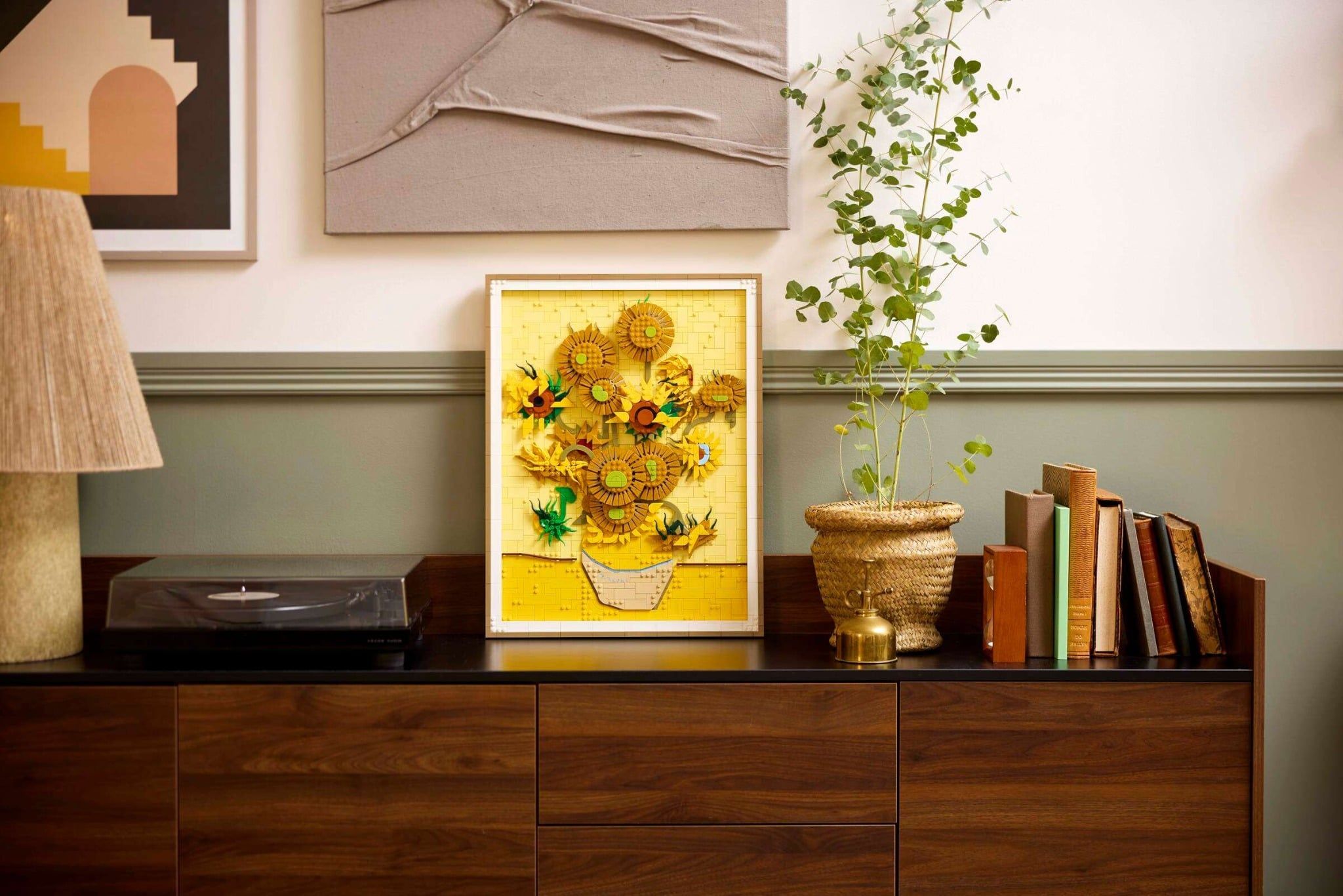  Mô Hình Lego Vincent van Gogh – Sunflowers 