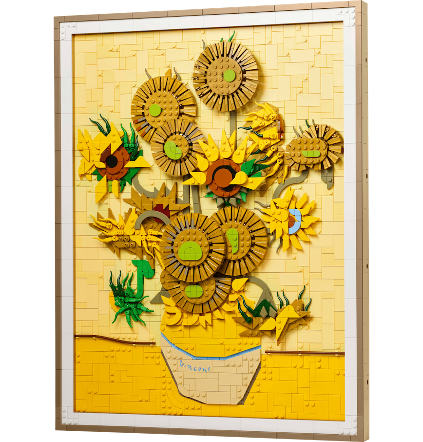  Mô Hình Lego Vincent van Gogh – Sunflowers 