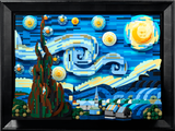  Mô Hình Lego Vincent van Gogh - The Starry Night 