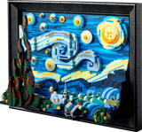  Mô Hình Lego Vincent van Gogh - The Starry Night 