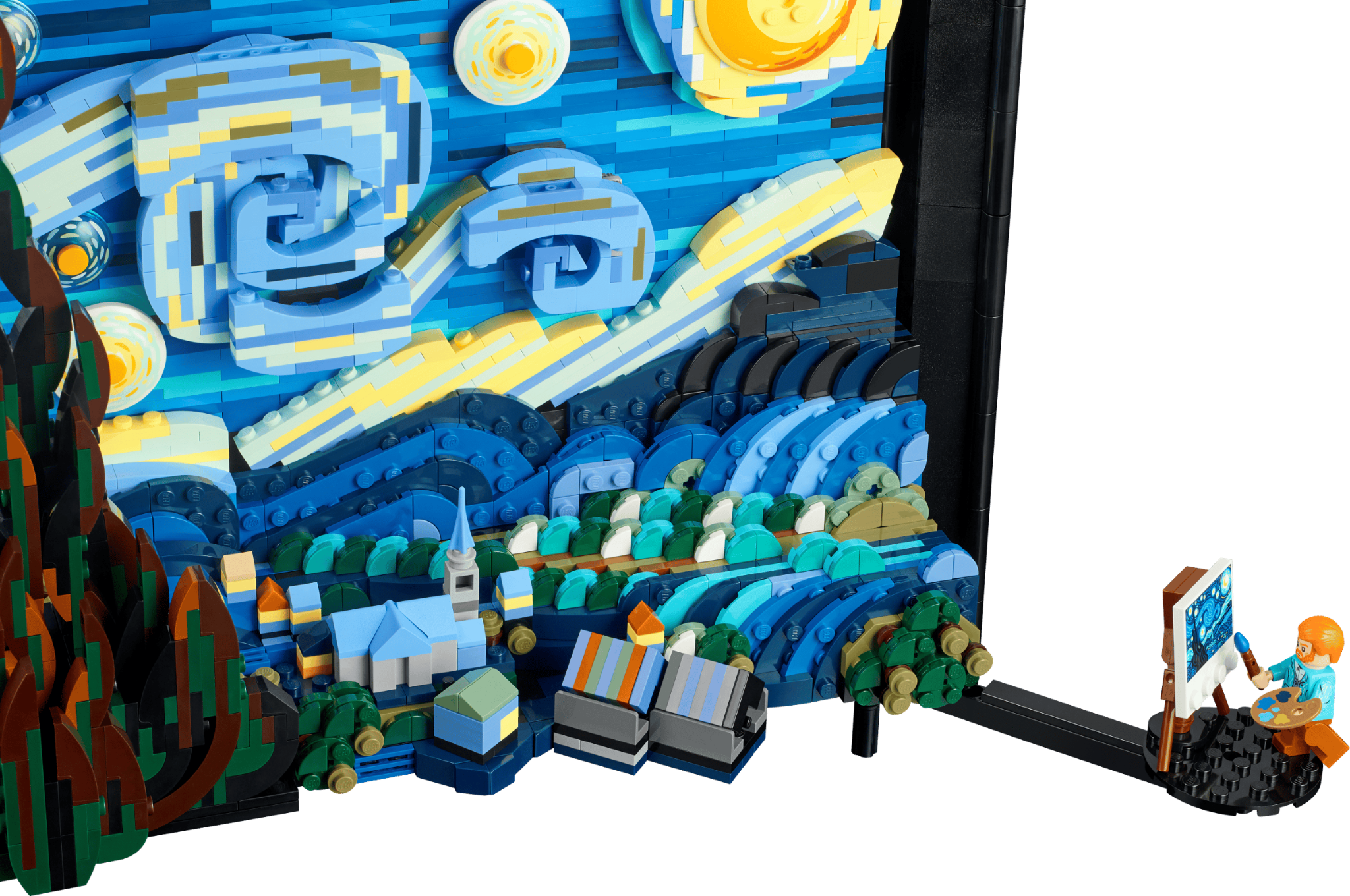  Mô Hình Lego Vincent van Gogh - The Starry Night 