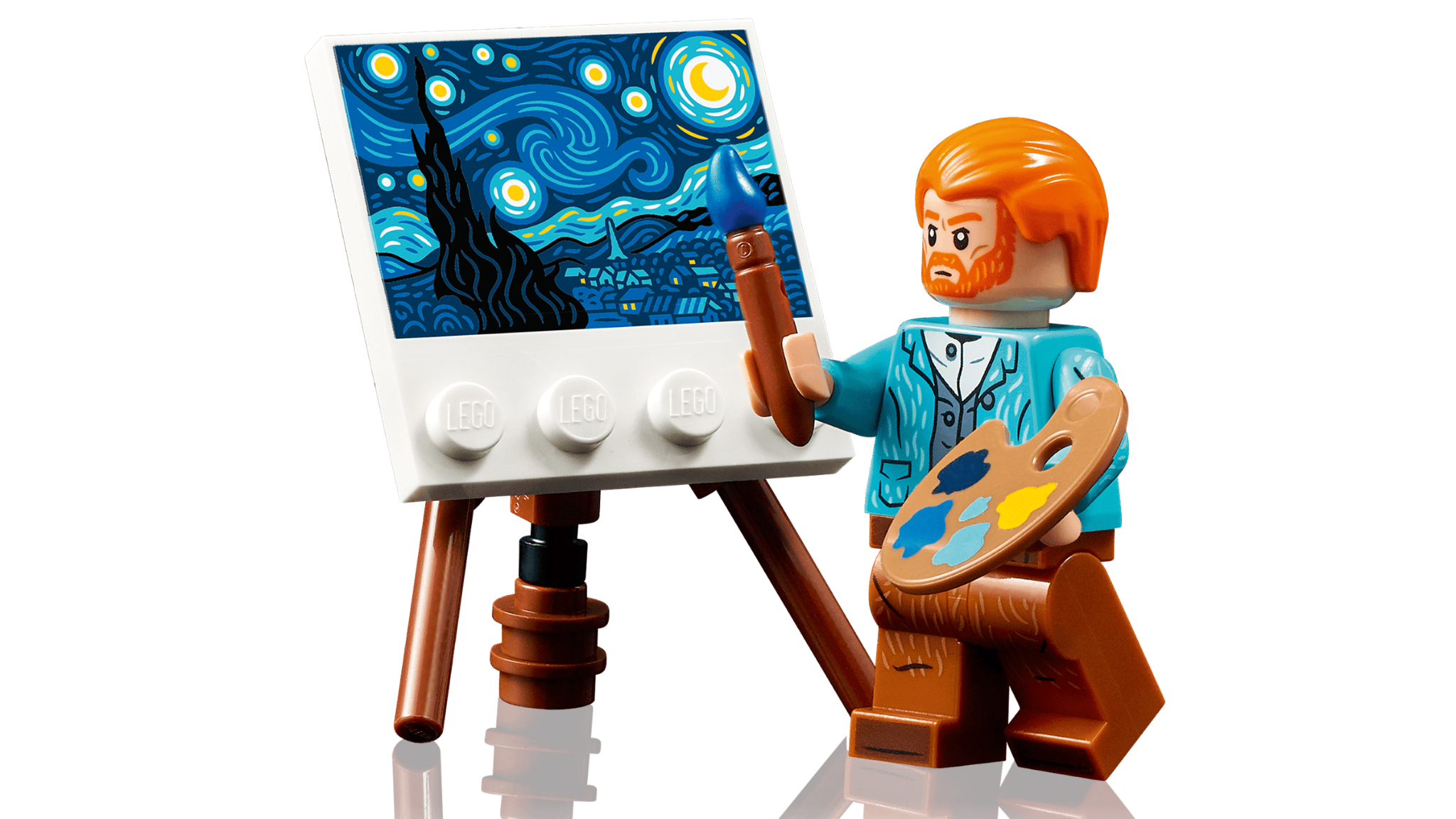  Mô Hình Lego Vincent van Gogh - The Starry Night 