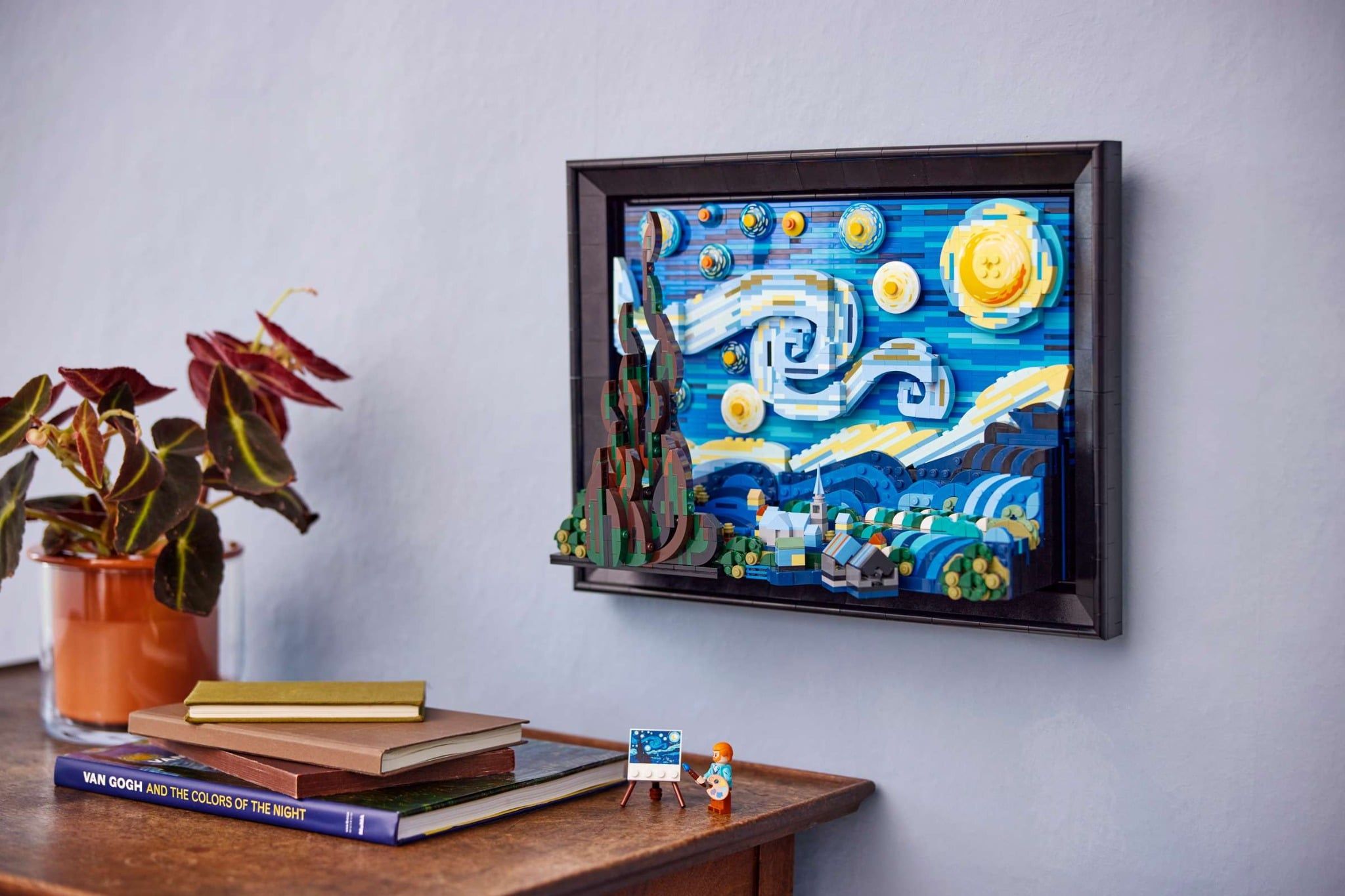  Mô Hình Lego Vincent van Gogh - The Starry Night 