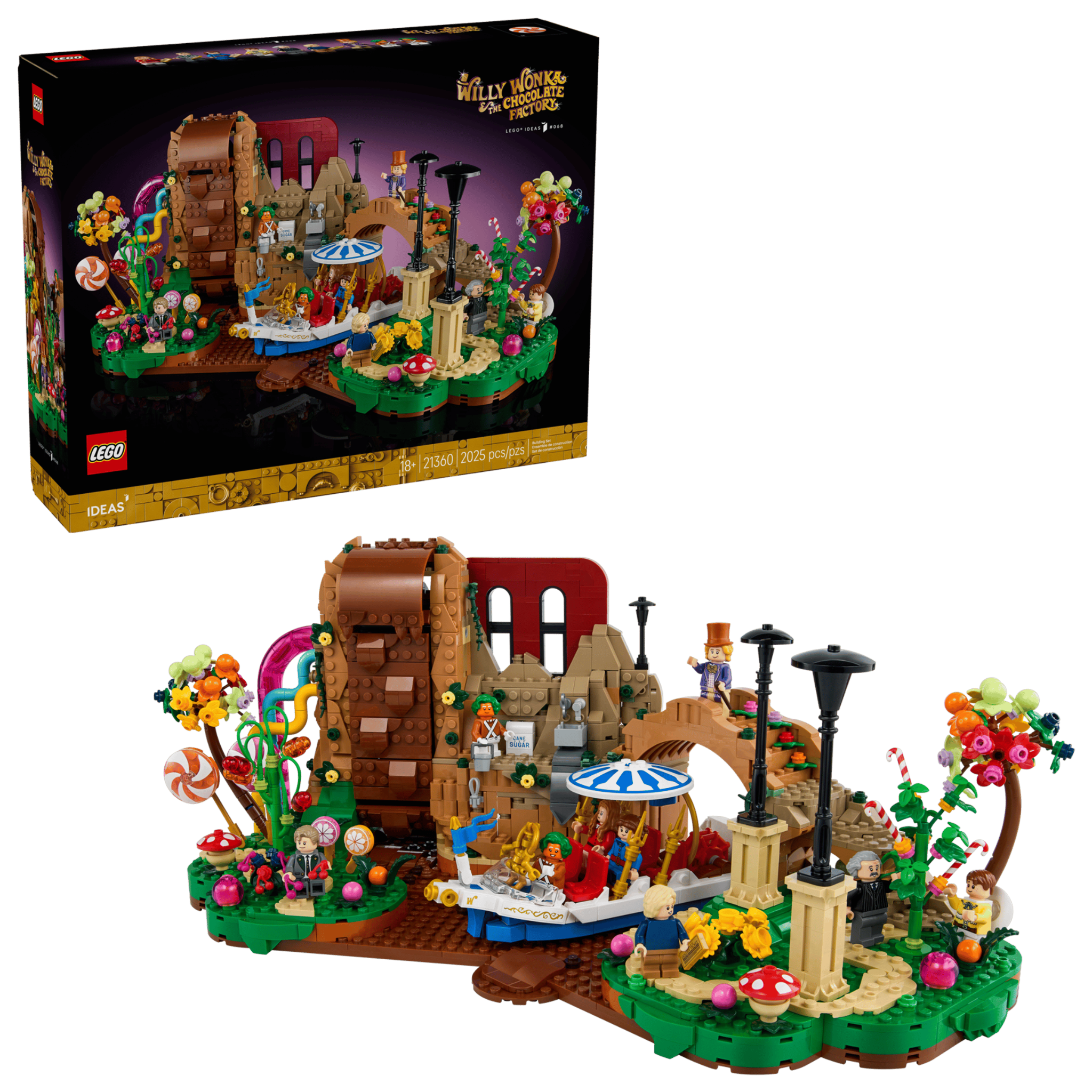  Mô Hình Lego Willy Wonka & the Chocolate Factory 