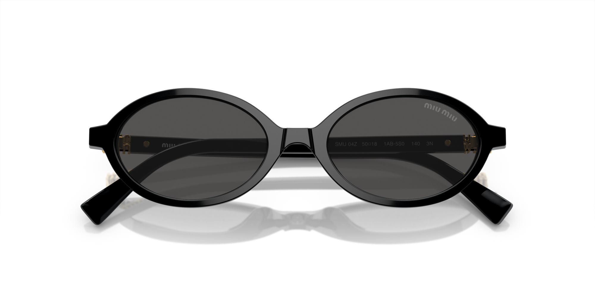  Kính Nữ Miu Miu Sunglasses 'Black' 