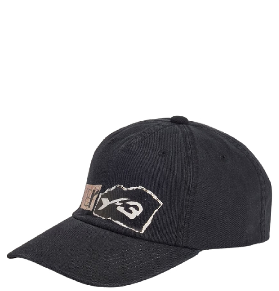  Mũ Adidas Y-3 Graphic Dad Cap 'Black' 
