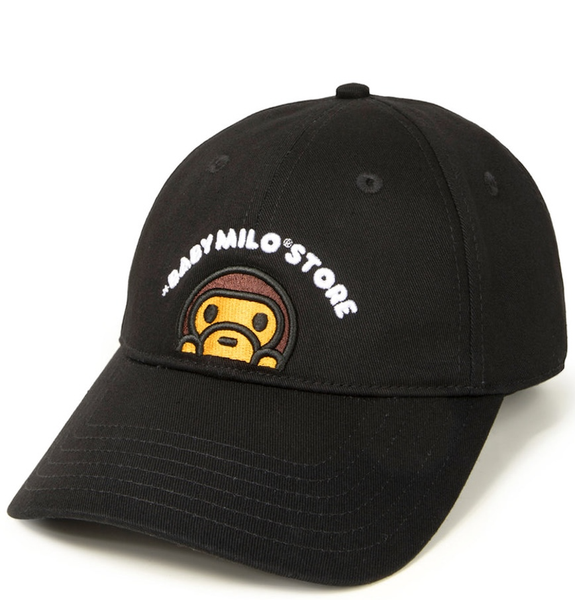  Mũ Bape Baby Milo Embroidered Cap 'Black' 