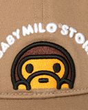  Mũ Bape Baby Milo Embroidered Cap 'Brown' 