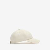  Mũ Burberry Knight Tropical Gabardine Baseball Cap 'White' 