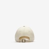  Mũ Burberry Knight Tropical Gabardine Baseball Cap 'White' 