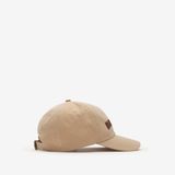  Mũ Burberry Logo Gabardine Baseball Cap 'Beige' 