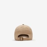  Mũ Burberry Logo Gabardine Baseball Cap 'Beige' 