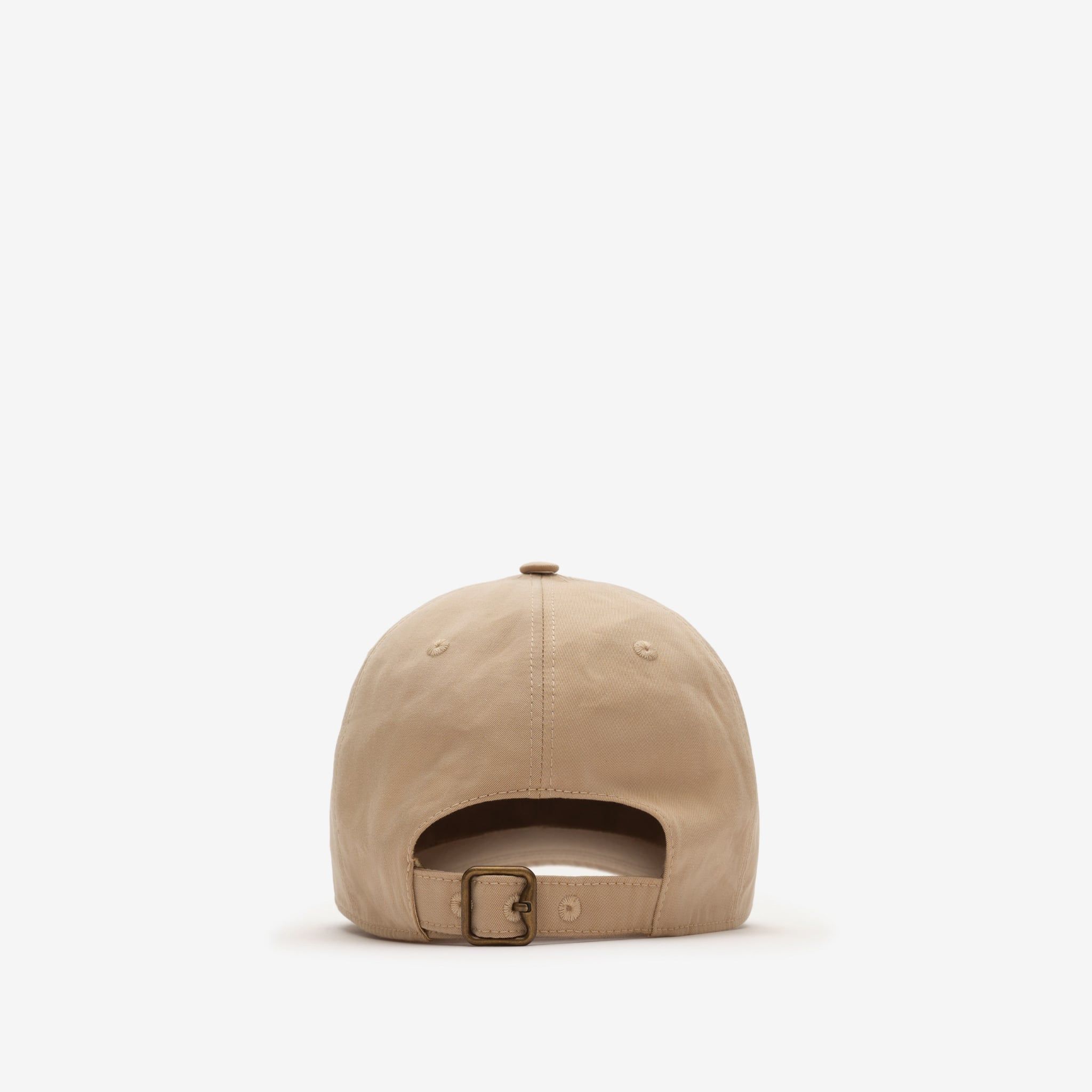  Mũ Burberry Logo Gabardine Baseball Cap 'Beige' 