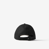  Mũ Burberry Monogram Motif Tropical Gabardine 'Black' 
