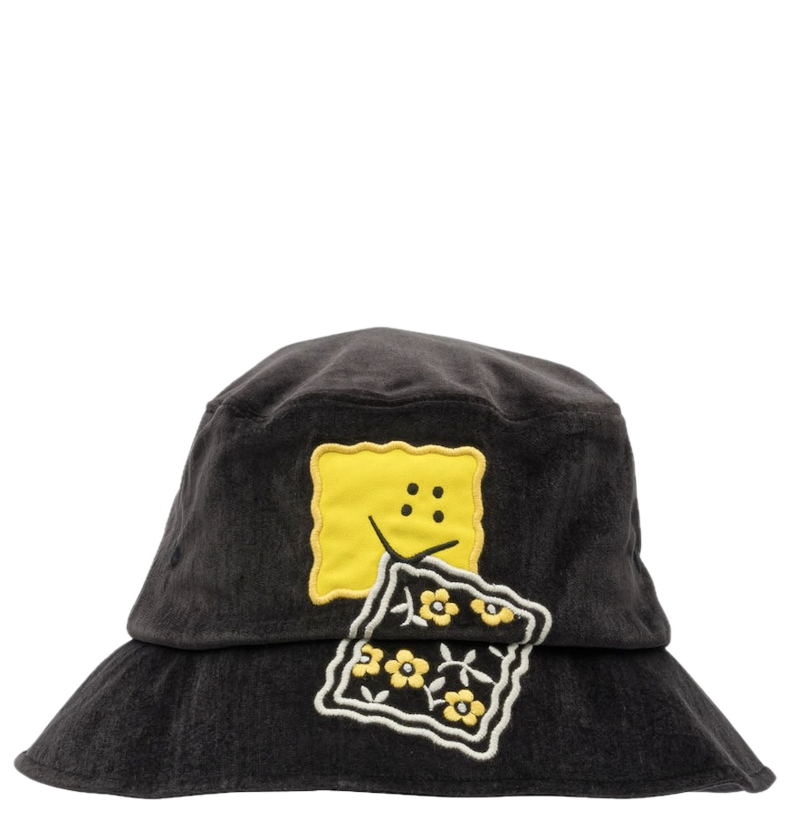  Mũ Kapital Peckish Rainbowy Bucket Hat 'Black' 