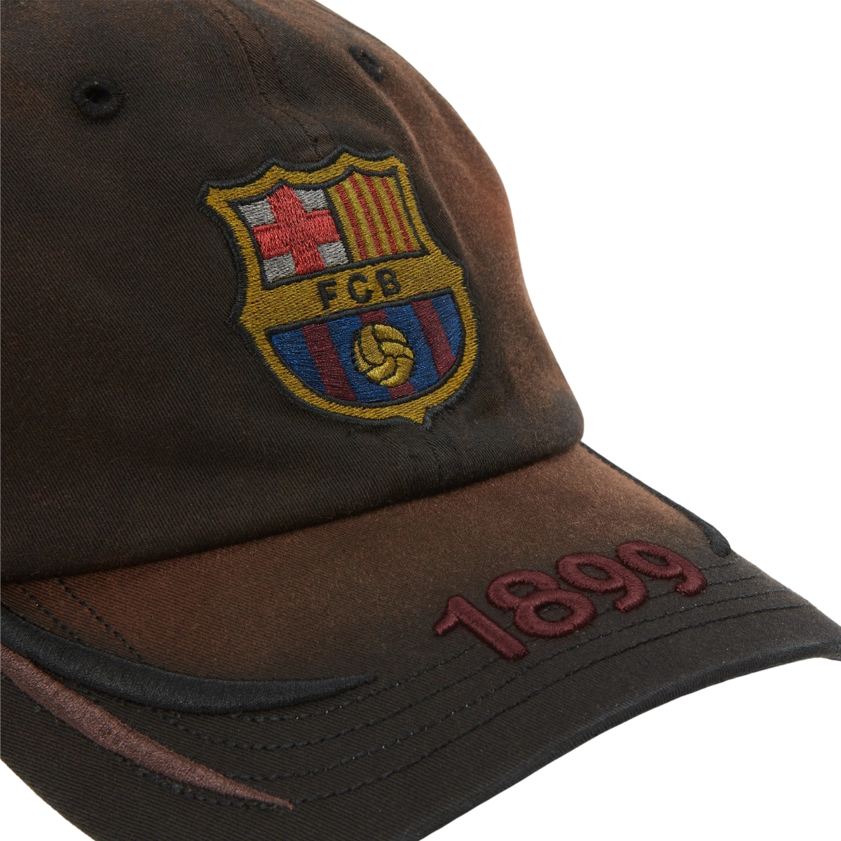  Mũ Nike x Travis Scott FC Barcelona 1899 Distressed Hat 'Brown' 