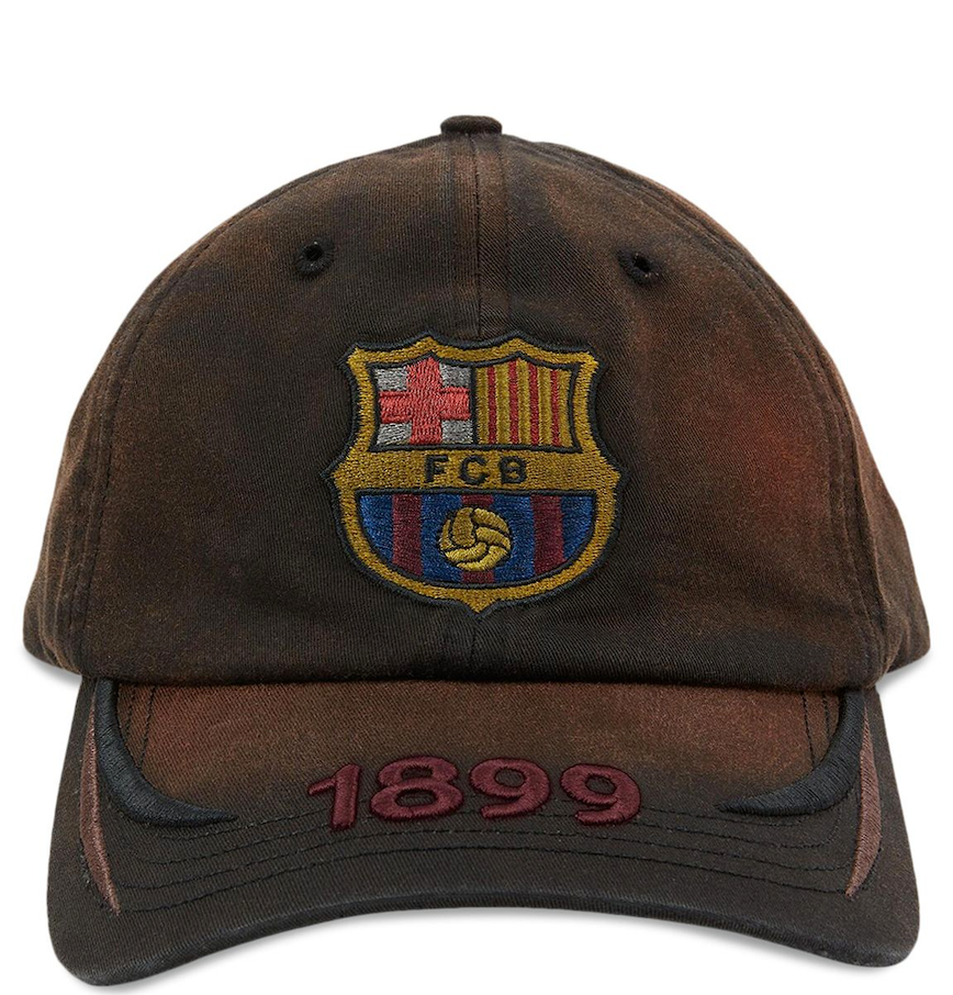  Mũ Nike x Travis Scott FC Barcelona 1899 Distressed Hat 'Brown' 