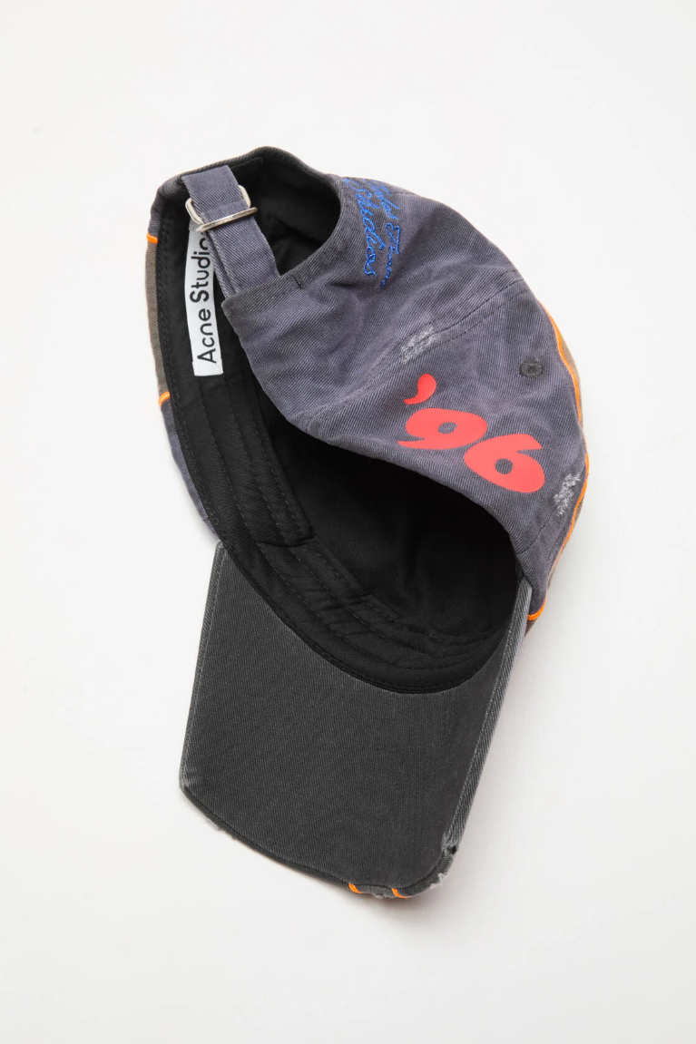 Mũ Nữ Acne Embroidered Logo Cap 'Multicolor' 