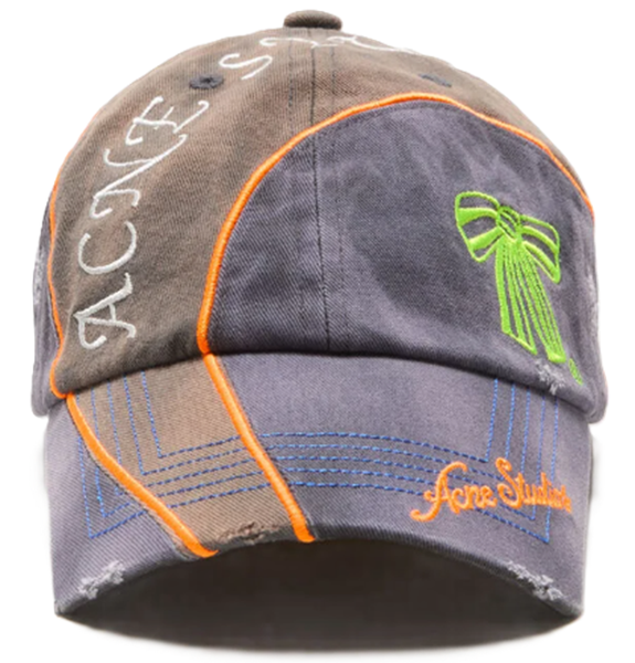  Mũ Nữ Acne Embroidered Logo Cap 'Multicolor' 