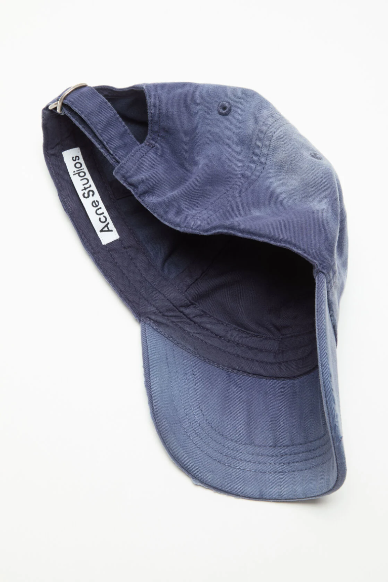  Mũ Nữ Acne Sprayed Logo Cap 'Navy' 