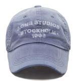  Mũ Nữ Acne Sprayed Logo Cap 'Navy' 