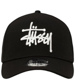  Mũ Stussy 9Forty Basic Snapback Cap 'Black' 