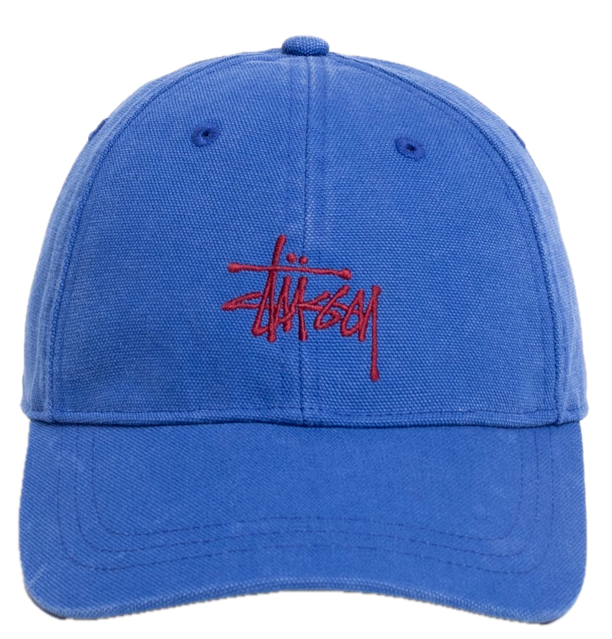  Mũ Stussy Basic Stüssy Cap Canvas 'Blue' 