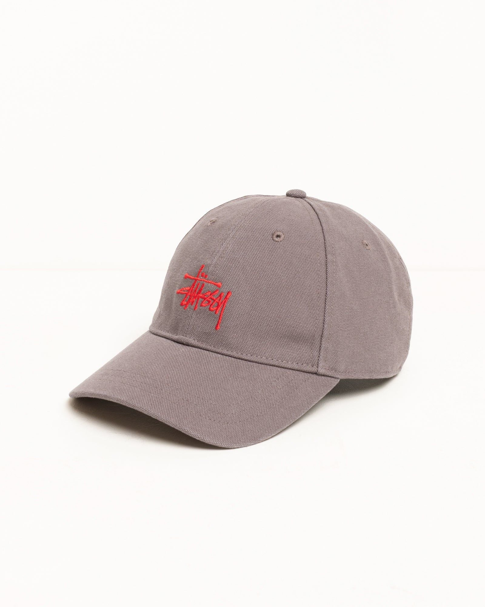  Mũ Stussy Basic Stüssy Cap Canvas 'Grey' 