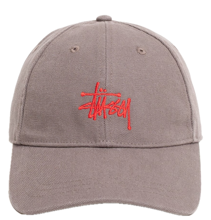  Mũ Stussy Basic Stüssy Cap Canvas 'Grey' 