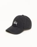  Mũ Stussy Basic Stüssy Cap Washed Canvas 'Black' 