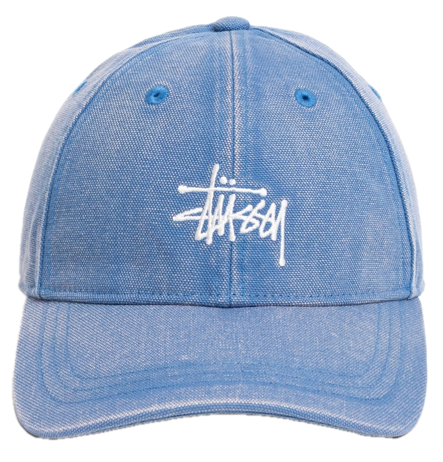  Mũ Stussy Basic Stüssy Cap Washed Canvas 'Blue' 