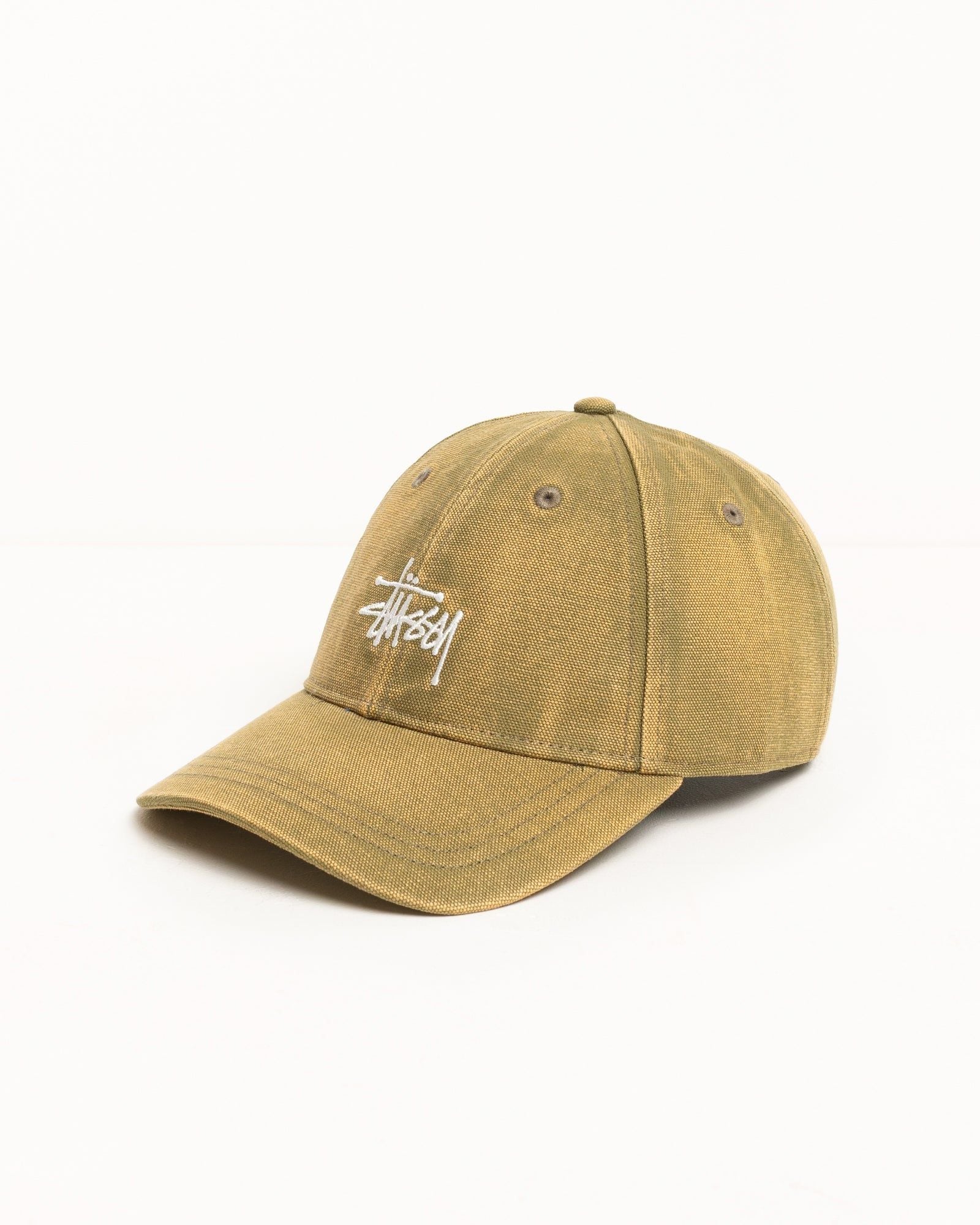  Mũ Stussy Basic Stüssy Cap Washed Canvas 'Green' 