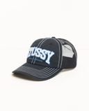  Mũ Stussy Burly Threads Trucker 'Black' 