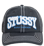 Mũ Stussy Burly Threads Trucker 'Black' 