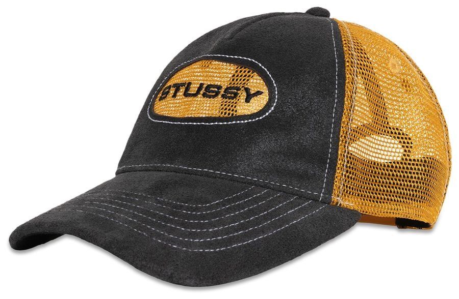  Mũ Stussy Low Pro Trucker Cut-Out Snapback 'Gold' 