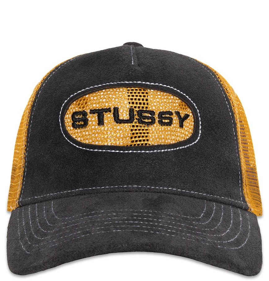  Mũ Stussy Low Pro Trucker Cut-Out Snapback 'Gold' 