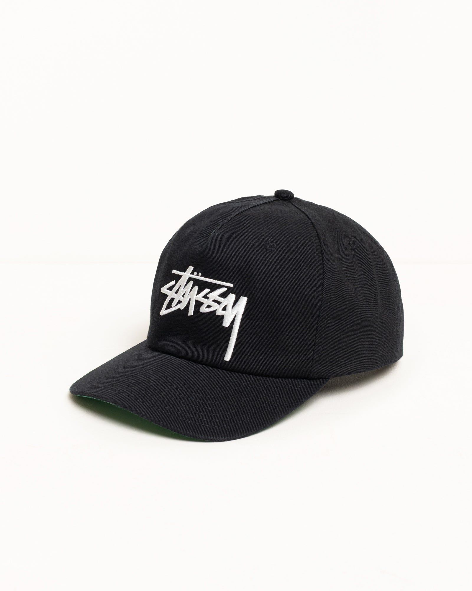  Mũ Stussy Low Profile Chenille S Snapback 'Black' 